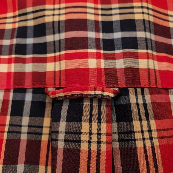 Saddlebred Men's Long Sleeved Plaid Button Down Shirt - SzM - Picture 4 of 5